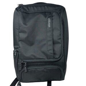 eBags Pro Slim Laptop Backpack Black Orange Weekender Travel Bag EB2146-16